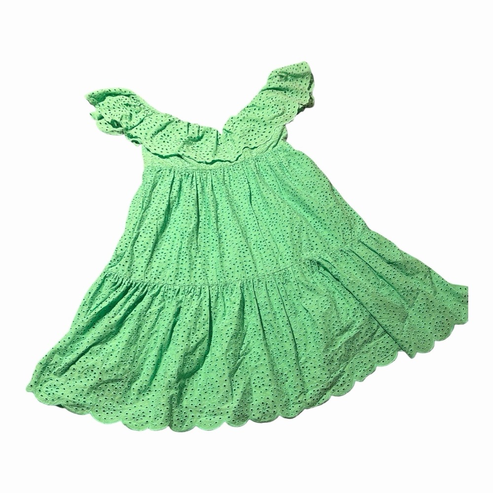 $238 Lilly Pulitzer ASTERIA DRESS Cabana Green Daisy Dreams EYELET 8 Dress - Picture 6 of 16